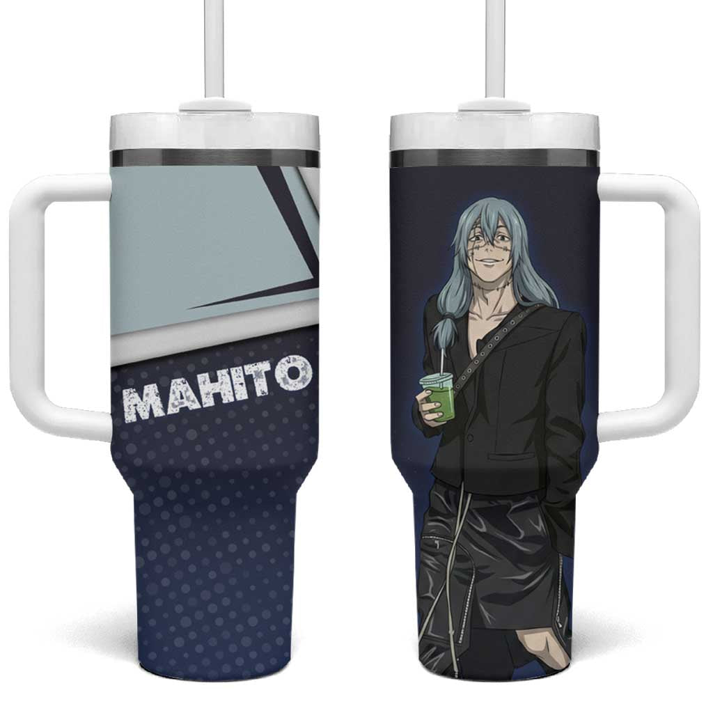 Mahito Tumbler With Handle Stylish Anime Villain Aesthetic