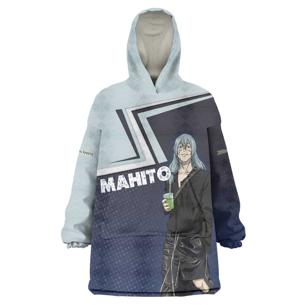 Mahito Wearable Blanket Hoodie Stylish Anime Villain Aesthetic