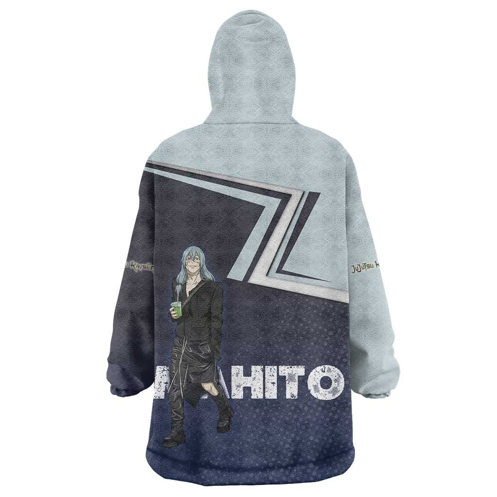 Mahito Wearable Blanket Hoodie Stylish Anime Villain Aesthetic