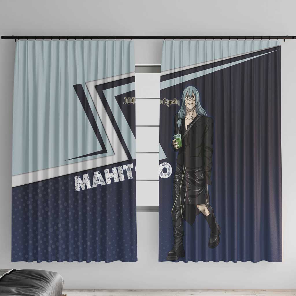 Mahito Window Curtain Stylish Anime Villain Aesthetic