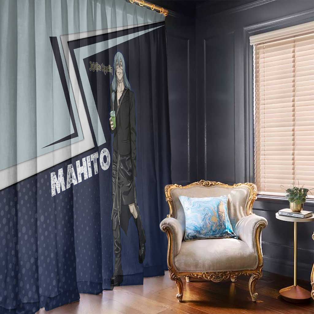 Mahito Window Curtain Stylish Anime Villain Aesthetic