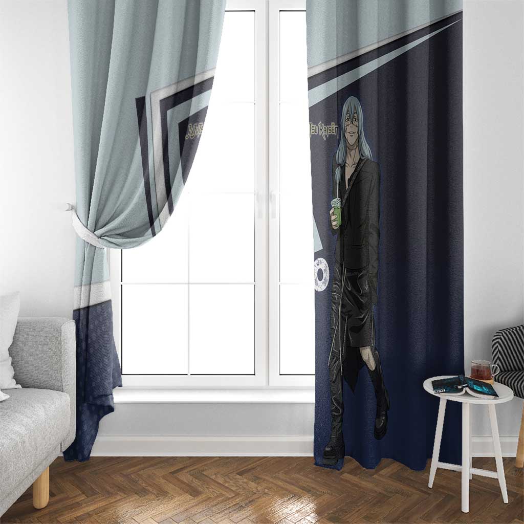 Mahito Window Curtain Stylish Anime Villain Aesthetic