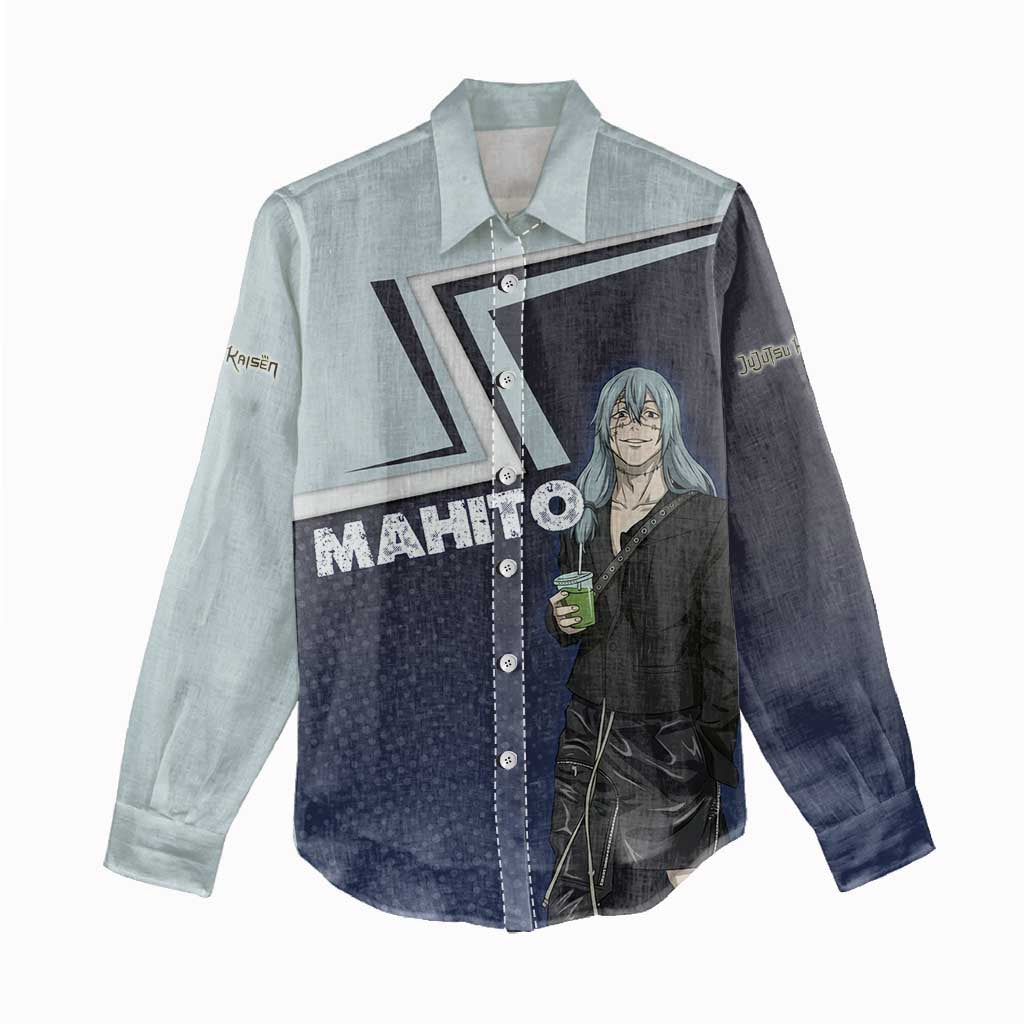 Mahito Women Casual Shirt Stylish Anime Villain Aesthetic