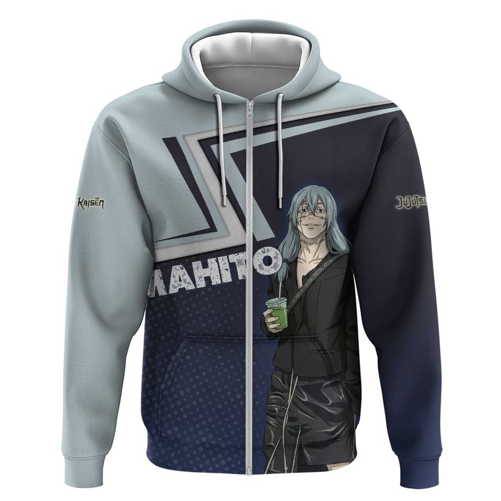 Mahito Zip Hoodie Stylish Anime Villain Aesthetic