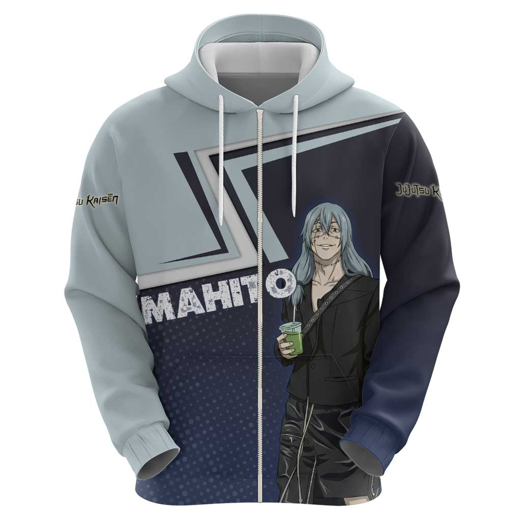 Mahito Zip Hoodie Stylish Anime Villain Aesthetic