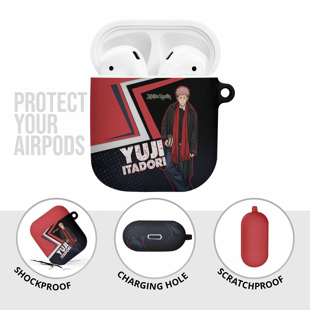 Yuji Itadori AirPods Case Casual Anime Hero Style