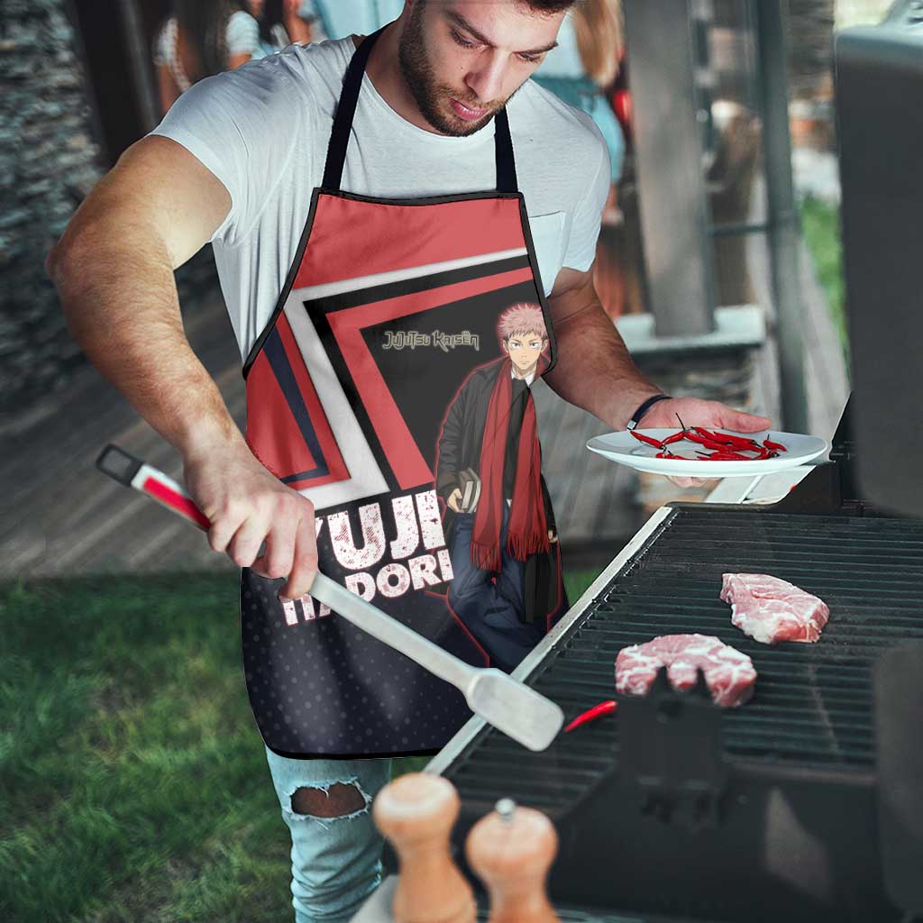 Yuji Itadori Apron Casual Anime Hero Style