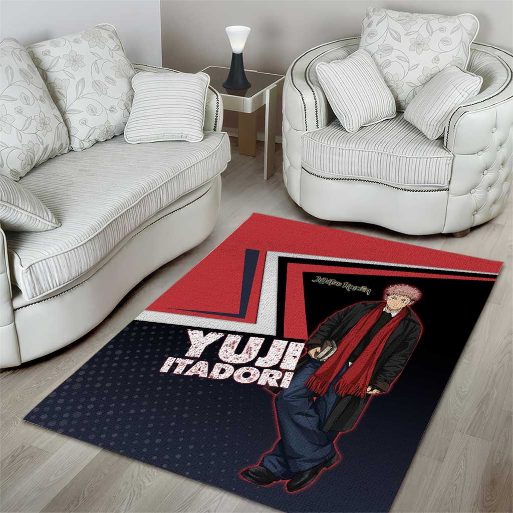 Yuji Itadori Area Rug Casual Anime Hero Style