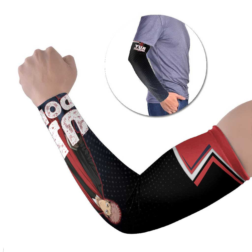 Yuji Itadori Arm Sleeves Casual Anime Hero Style