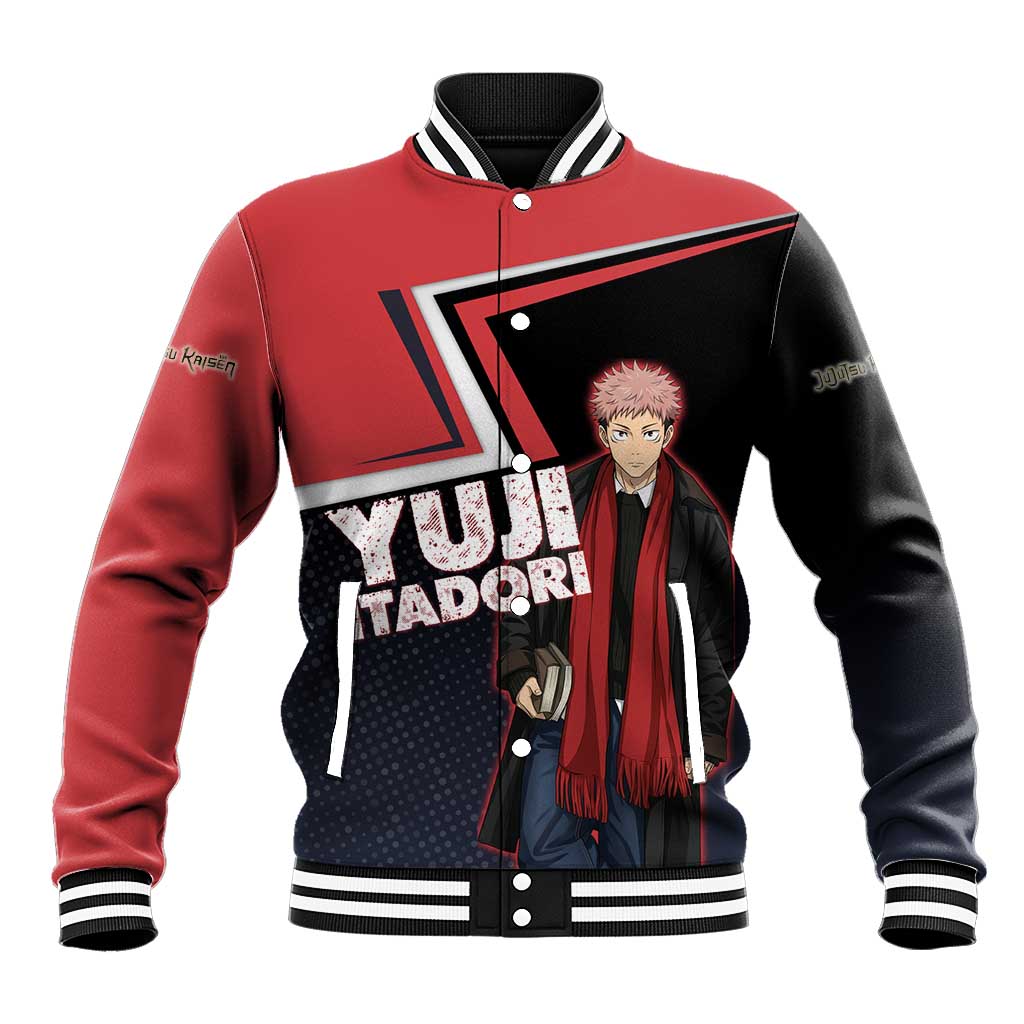 Yuji Itadori Baseball Jacket Casual Anime Hero Style
