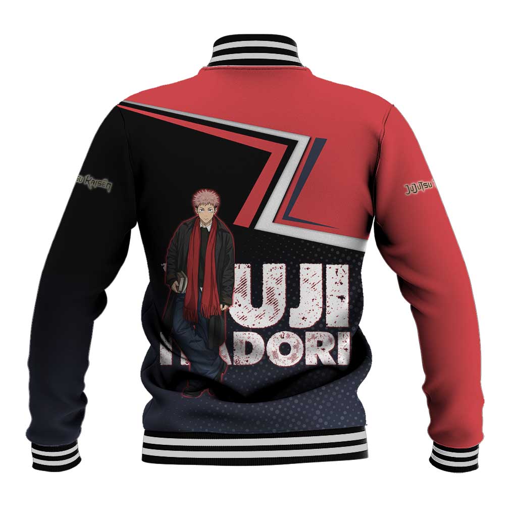 Yuji Itadori Baseball Jacket Casual Anime Hero Style