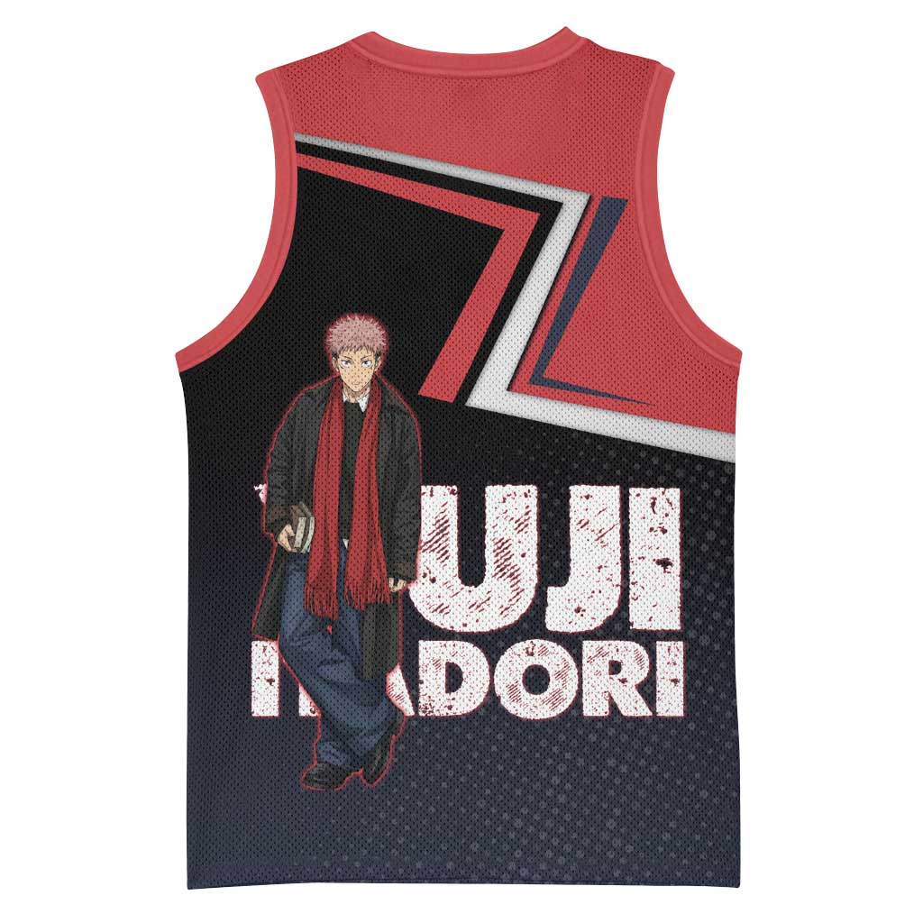Yuji Itadori Basketball Jersey Casual Anime Hero Style