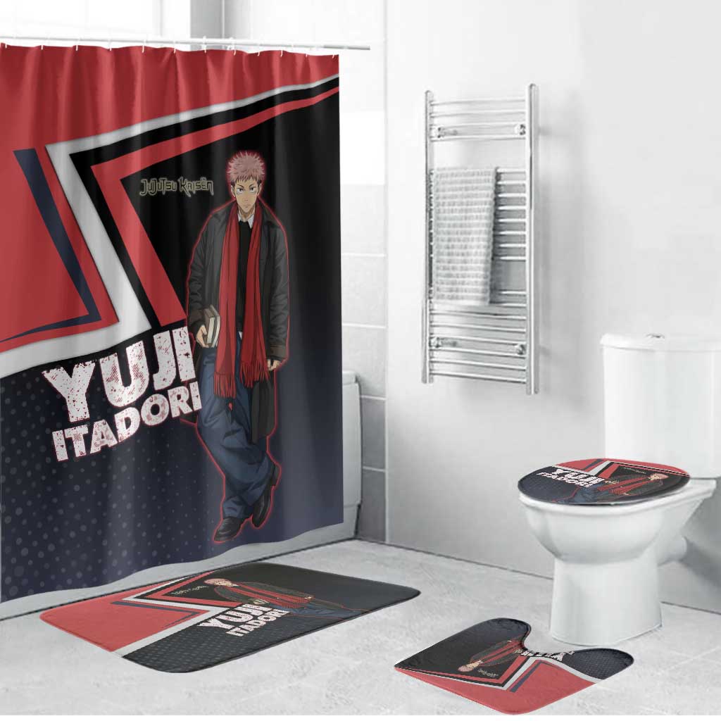 Yuji Itadori Bathroom Set Casual Anime Hero Style