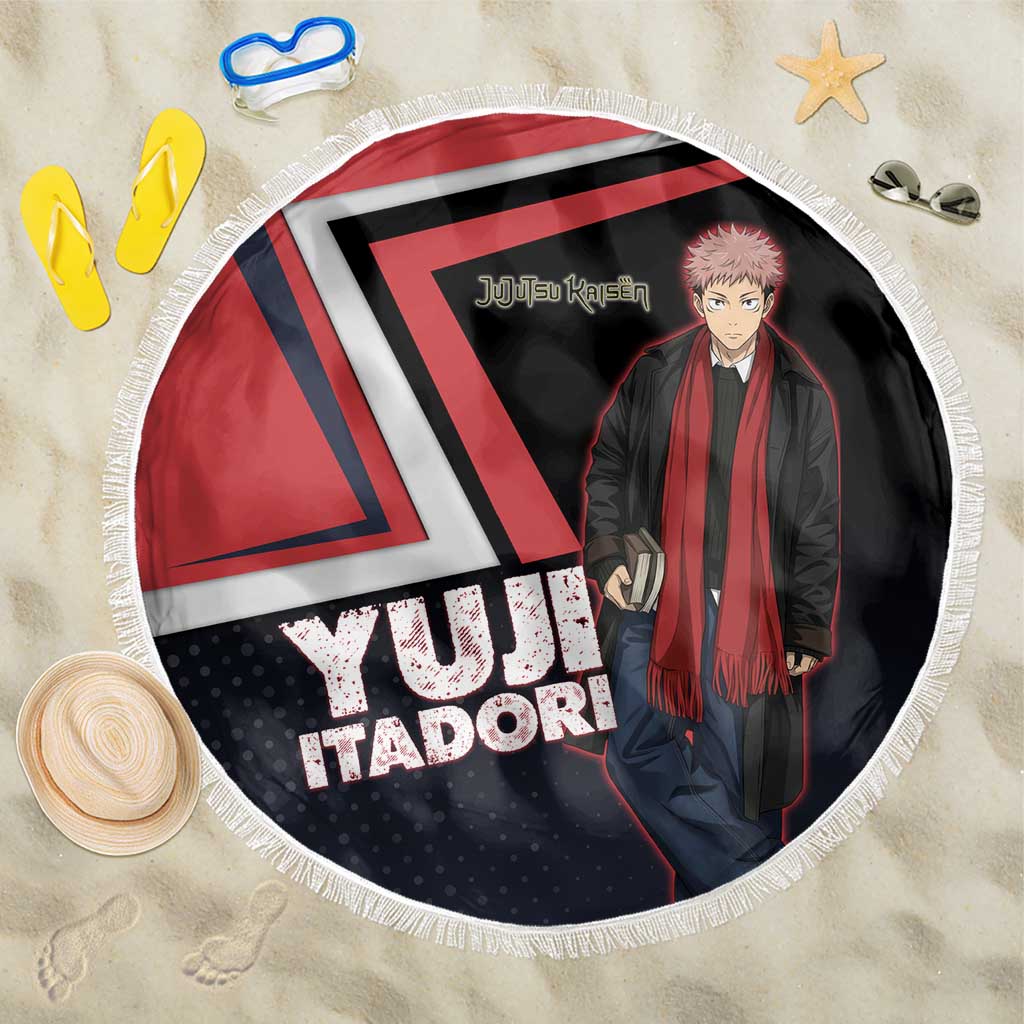 Yuji Itadori Beach Blanket Casual Anime Hero Style