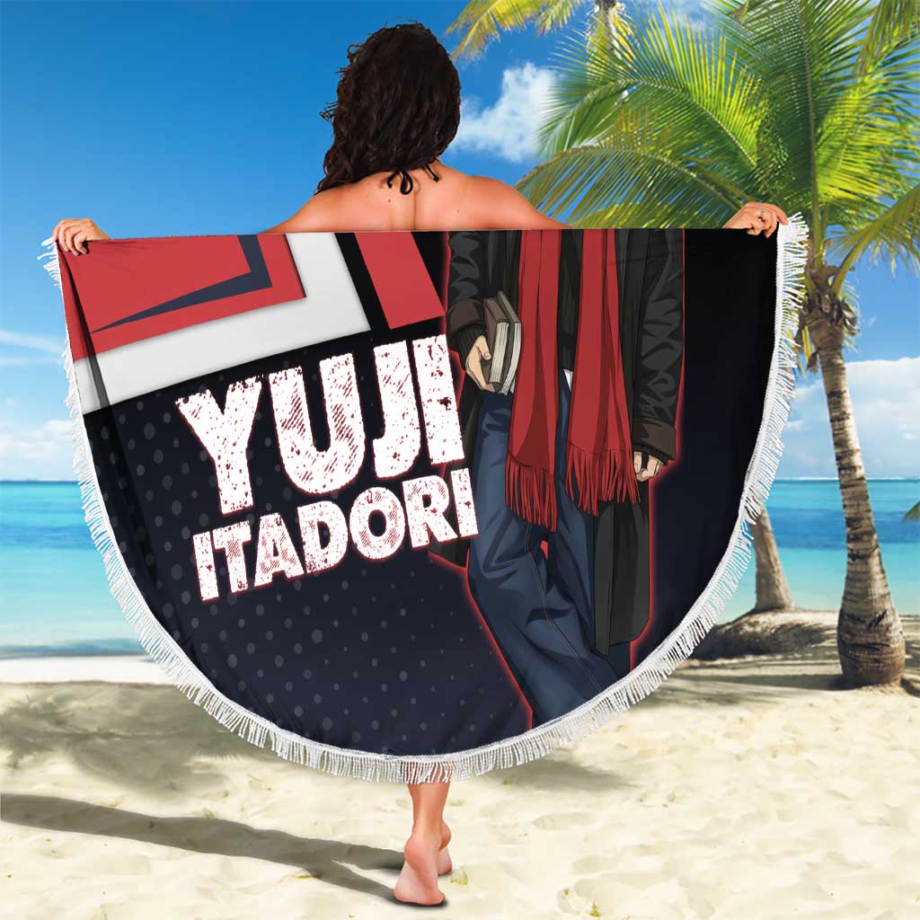 Yuji Itadori Beach Blanket Casual Anime Hero Style