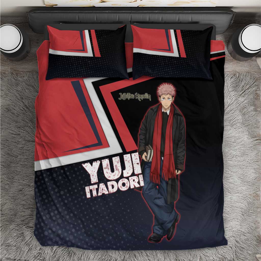 Yuji Itadori Bedding Set Casual Anime Hero Style