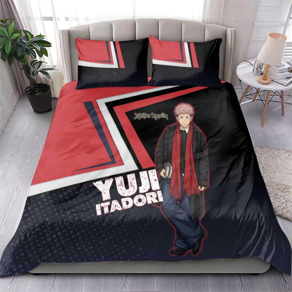 Yuji Itadori Bedding Set Casual Anime Hero Style