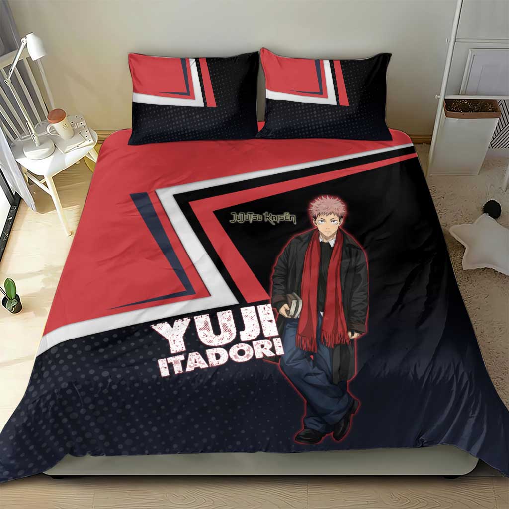 Yuji Itadori Bedding Set Casual Anime Hero Style