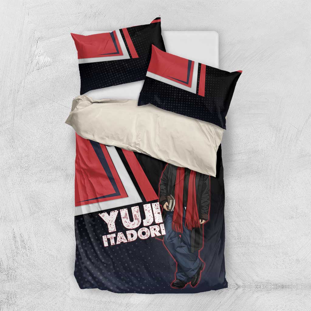 Yuji Itadori Bedding Set Casual Anime Hero Style