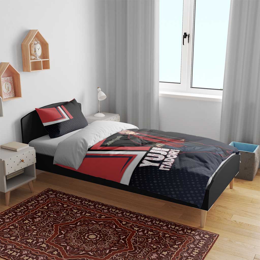 Yuji Itadori Bedding Set Casual Anime Hero Style