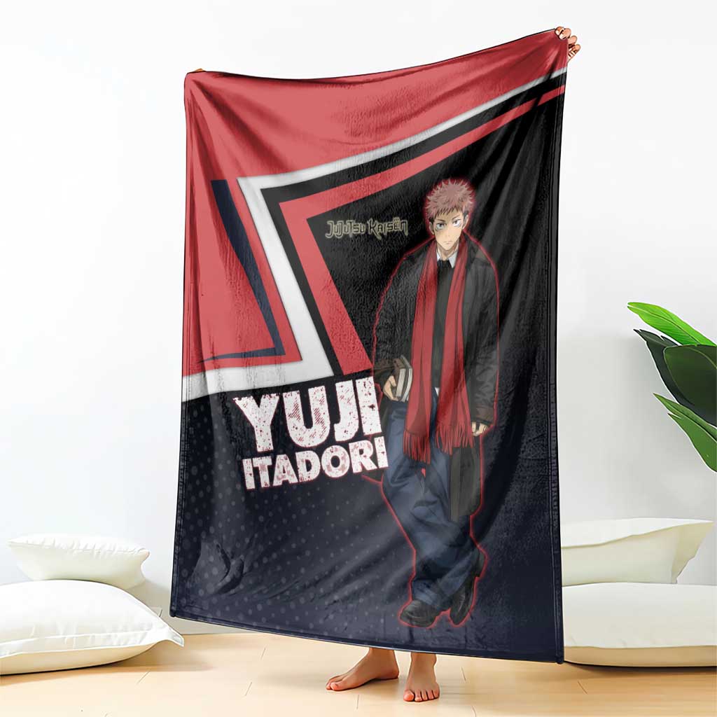 Yuji Itadori Blanket Casual Anime Hero Style