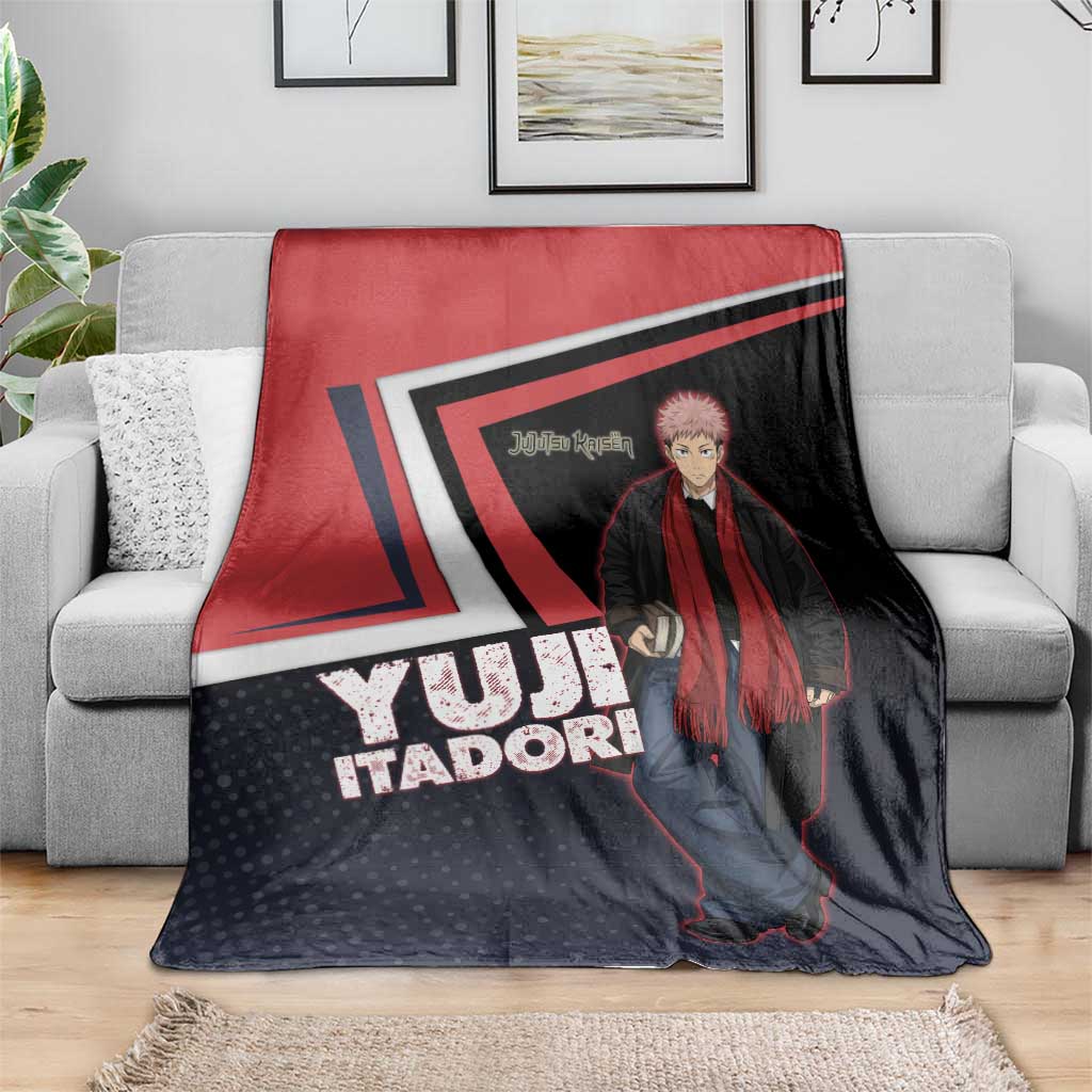 Yuji Itadori Blanket Casual Anime Hero Style