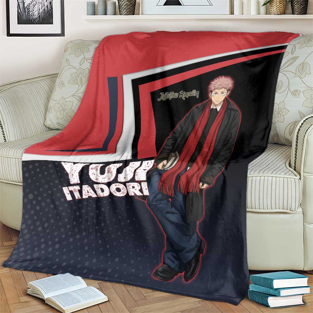 Yuji Itadori Blanket Casual Anime Hero Style