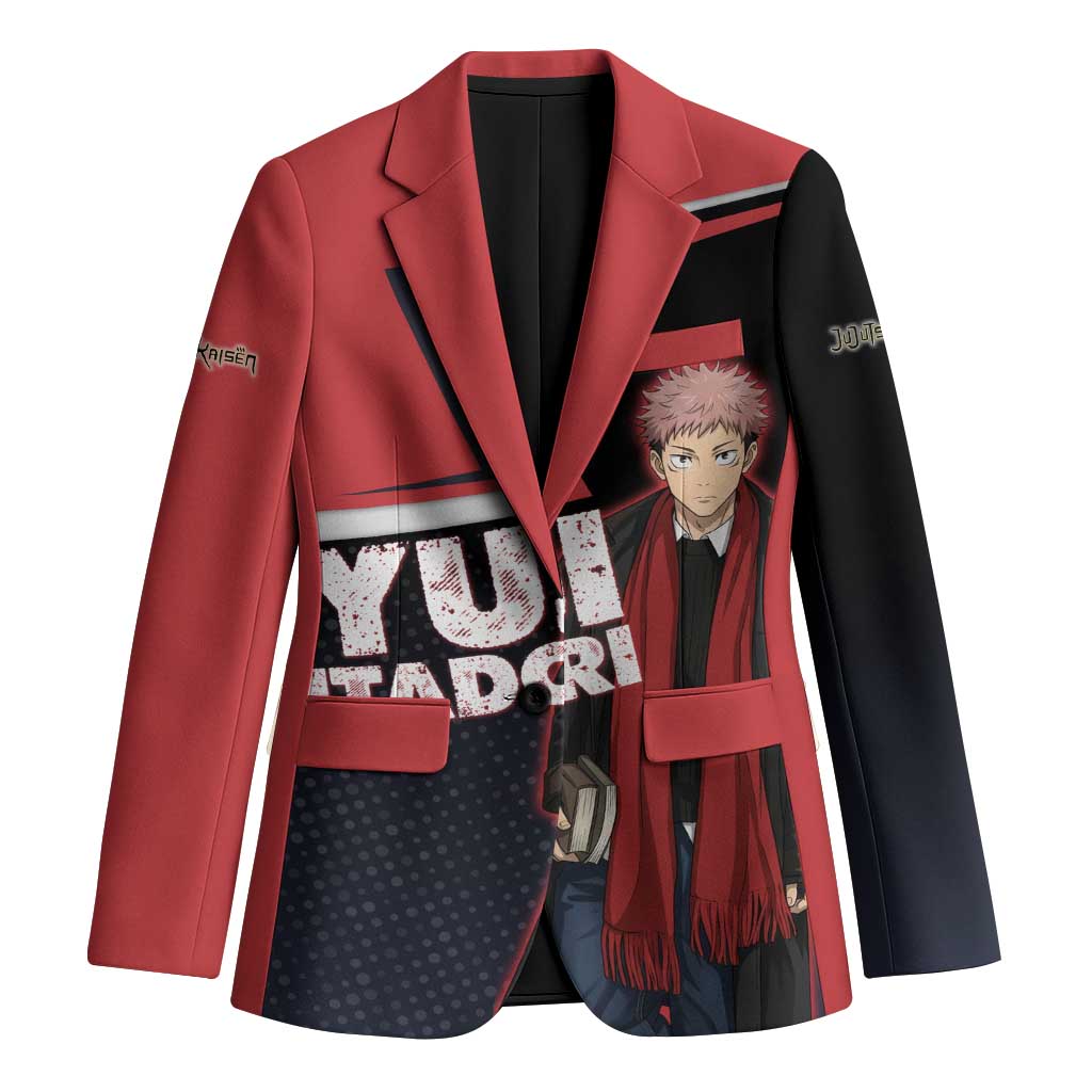 Yuji Itadori Blazer Casual Anime Hero Style