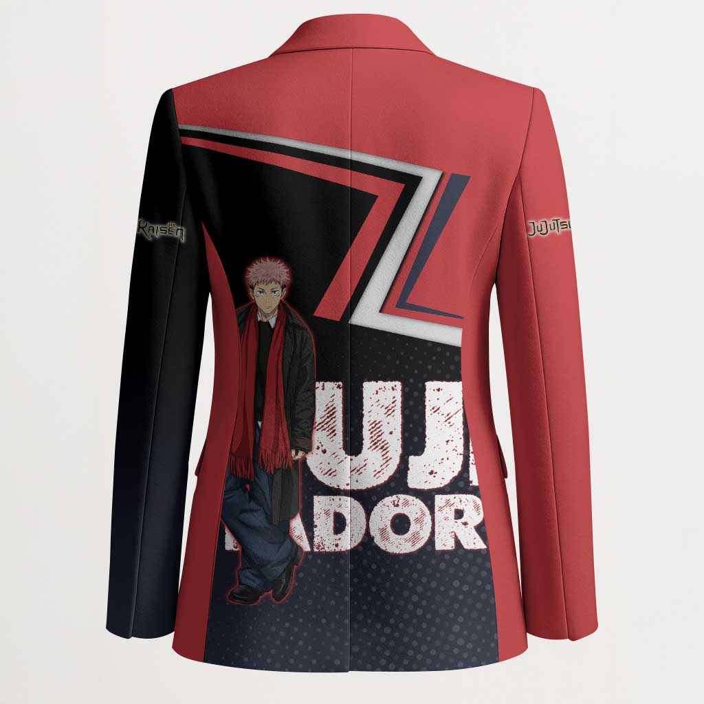 Yuji Itadori Blazer Casual Anime Hero Style