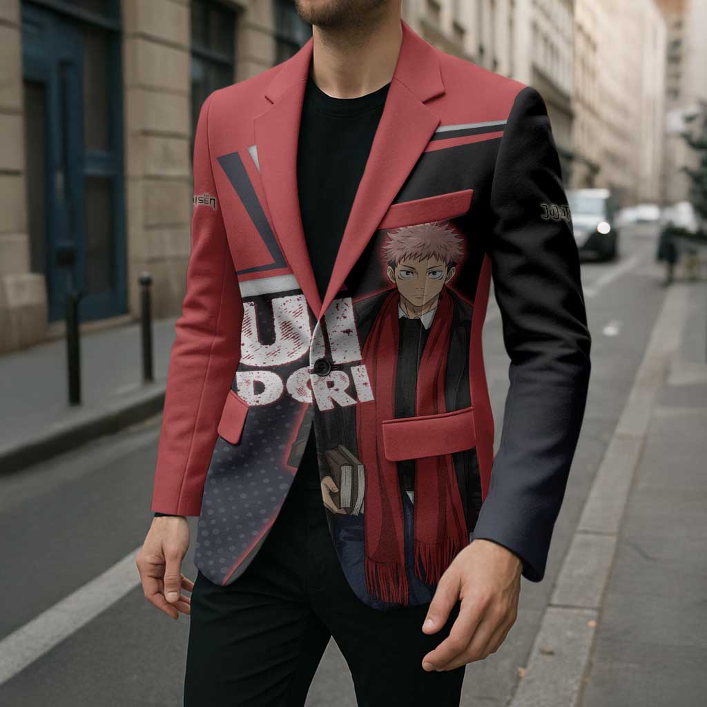 Yuji Itadori Blazer Casual Anime Hero Style