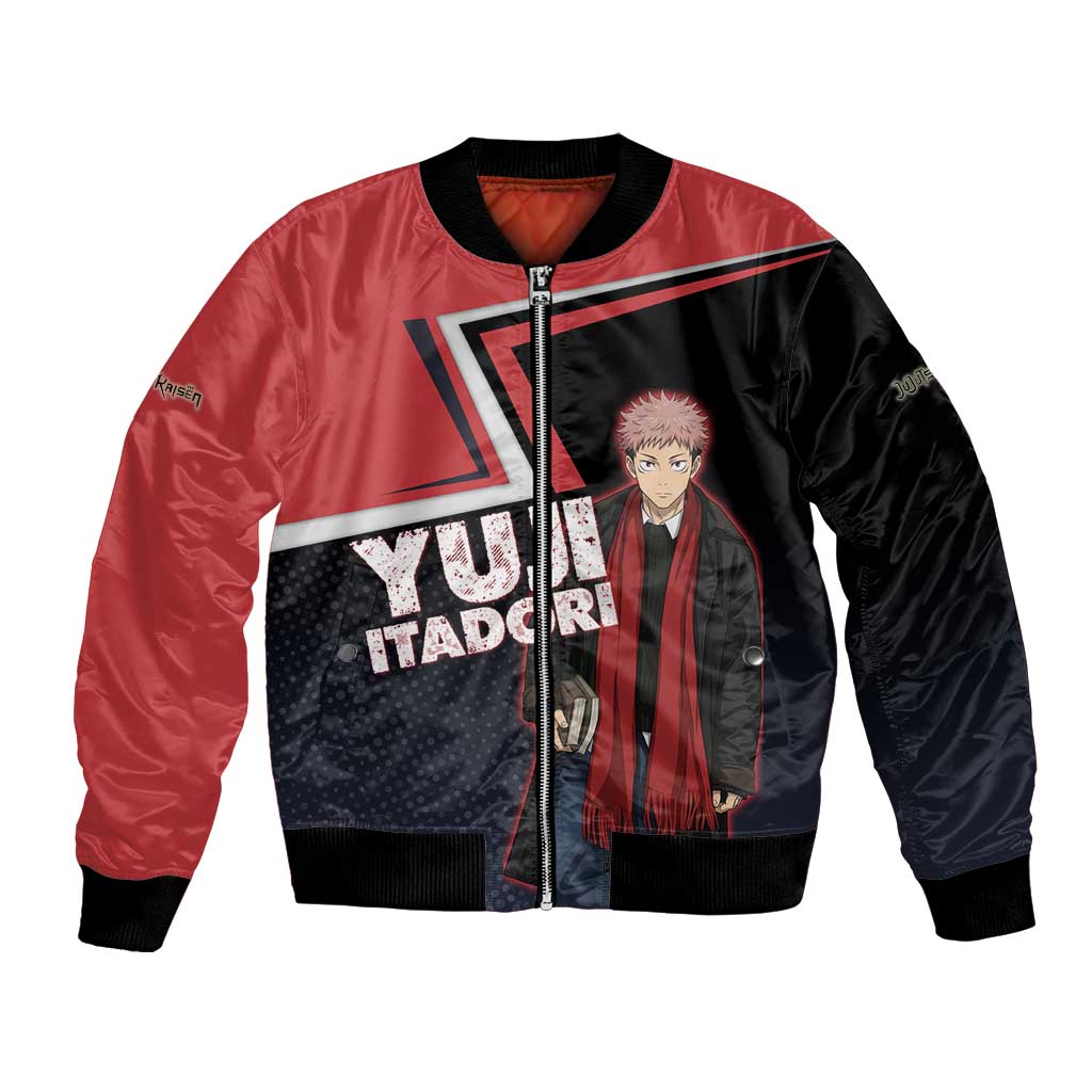 Yuji Itadori Bomber Jacket Casual Anime Hero Style