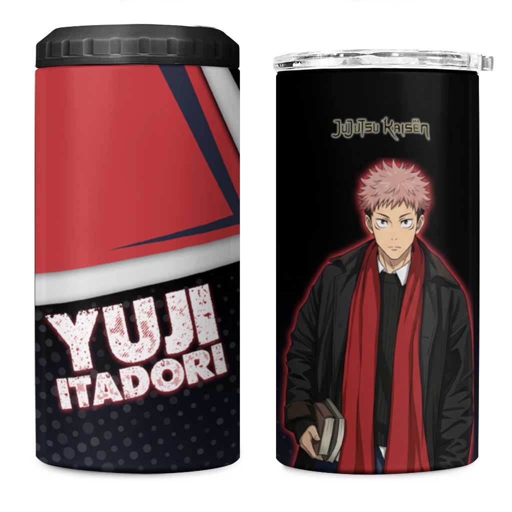 Yuji Itadori 4 in 1 Can Cooler Tumbler Casual Anime Hero Style