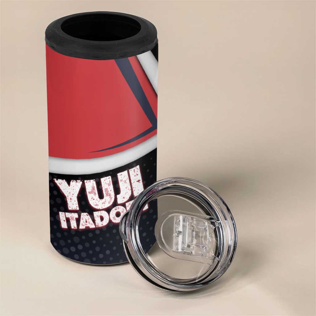 Yuji Itadori 4 in 1 Can Cooler Tumbler Casual Anime Hero Style