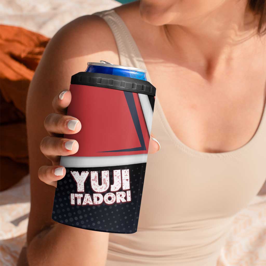 Yuji Itadori 4 in 1 Can Cooler Tumbler Casual Anime Hero Style