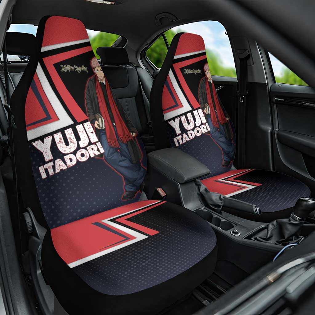Yuji Itadori Car Seat Cover Casual Anime Hero Style