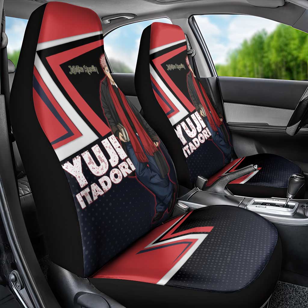 Yuji Itadori Car Seat Cover Casual Anime Hero Style