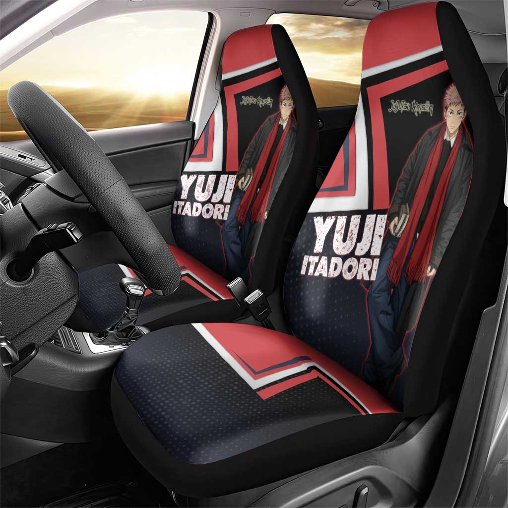 Yuji Itadori Car Seat Cover Casual Anime Hero Style