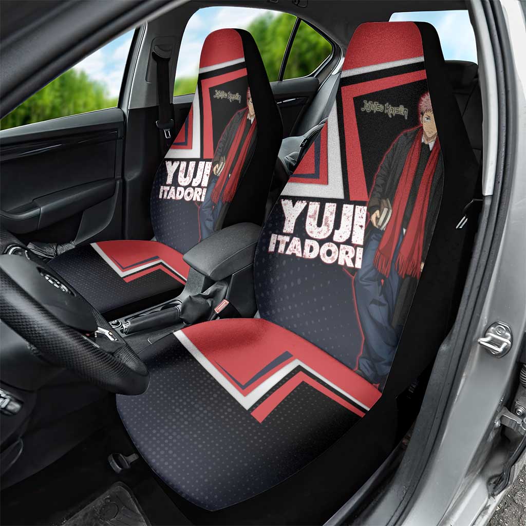 Yuji Itadori Car Seat Cover Casual Anime Hero Style