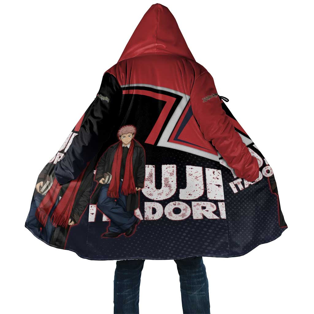 Yuji Itadori Cloak Casual Anime Hero Style