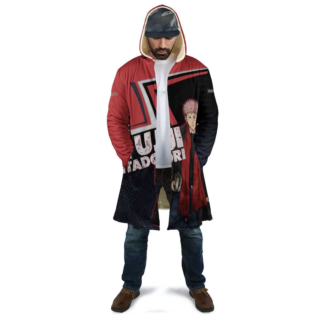 Yuji Itadori Cloak Casual Anime Hero Style