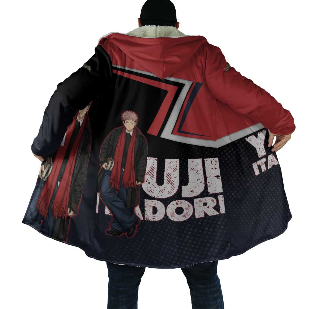 Yuji Itadori Cloak Casual Anime Hero Style