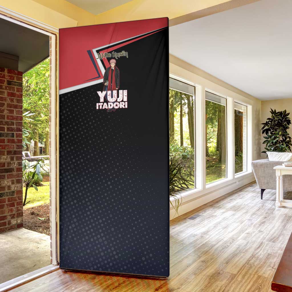 Yuji Itadori Door Cover Casual Anime Hero Style