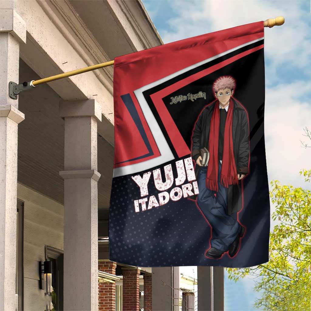 Yuji Itadori Garden Flag Casual Anime Hero Style