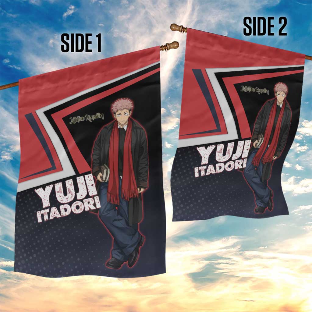 Yuji Itadori Garden Flag Casual Anime Hero Style
