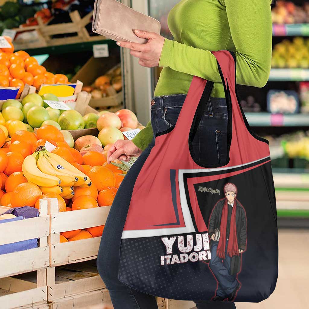 Yuji Itadori Grocery Bag Casual Anime Hero Style
