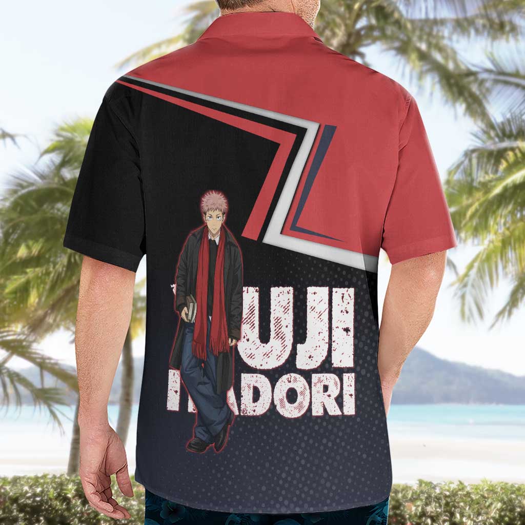 Yuji Itadori Hawaiian Shirt Casual Anime Hero Style
