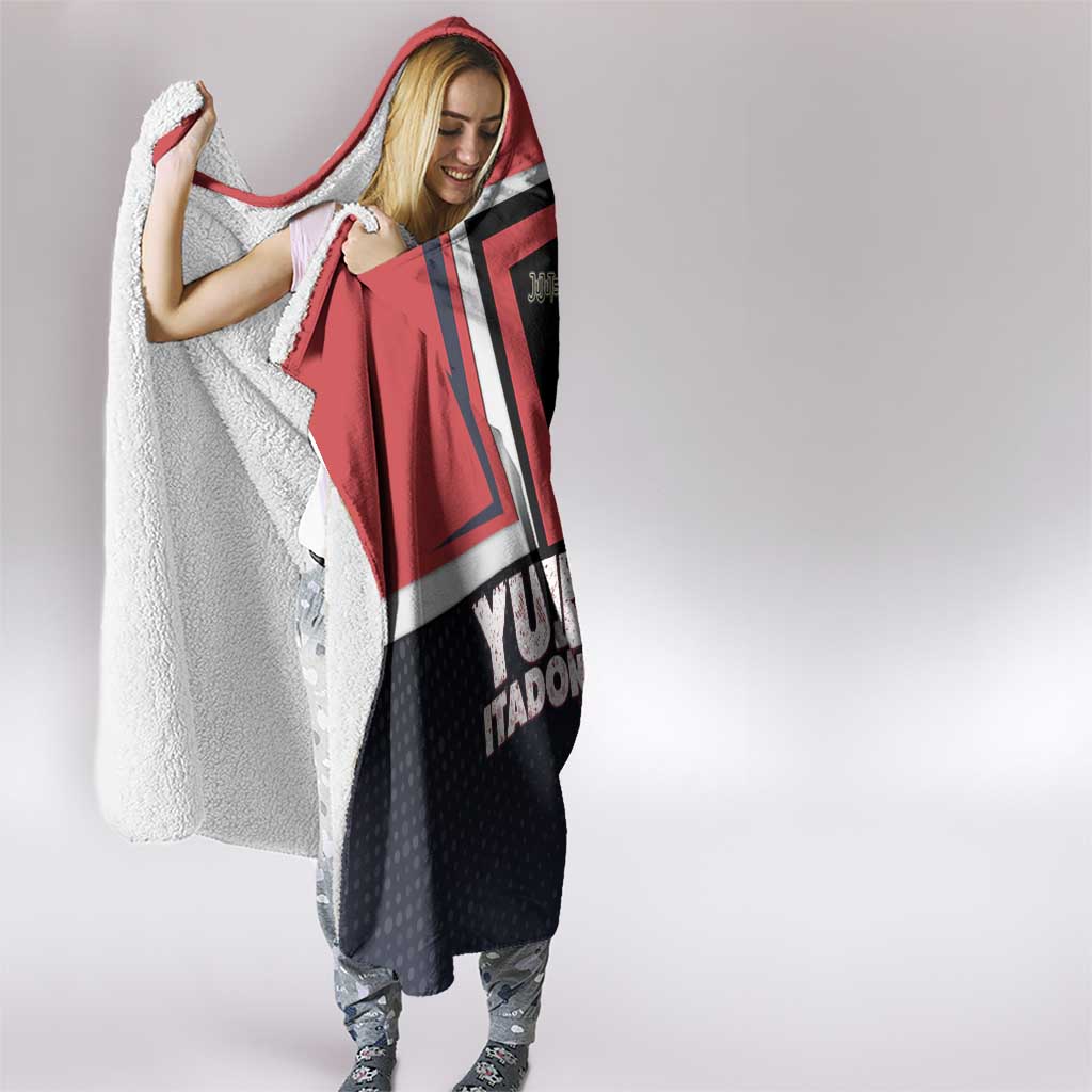 Yuji Itadori Hooded Blanket Casual Anime Hero Style