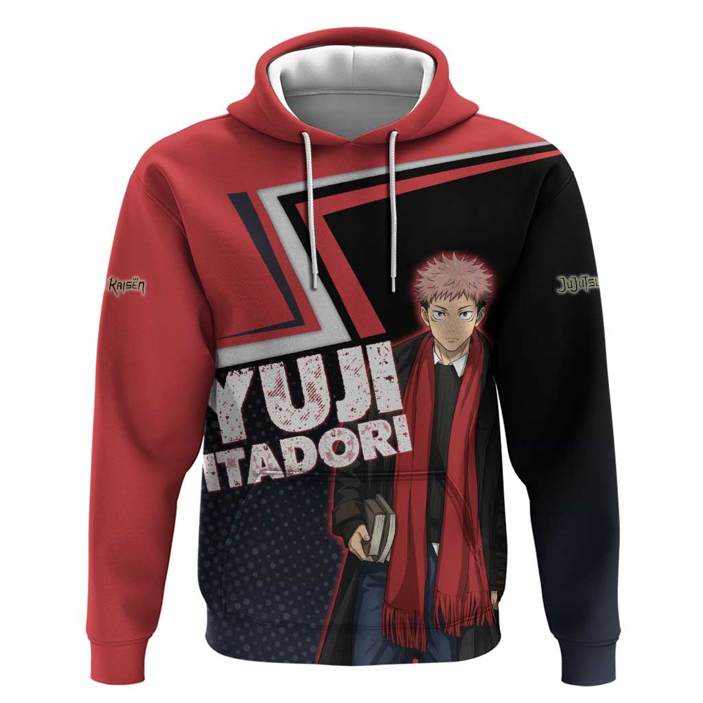 Yuji Itadori Hoodie Casual Anime Hero Style