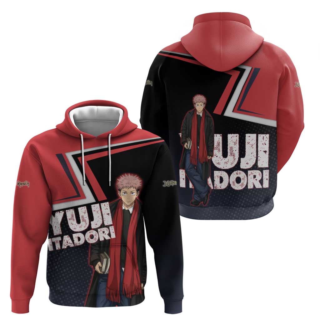 Yuji Itadori Hoodie Casual Anime Hero Style