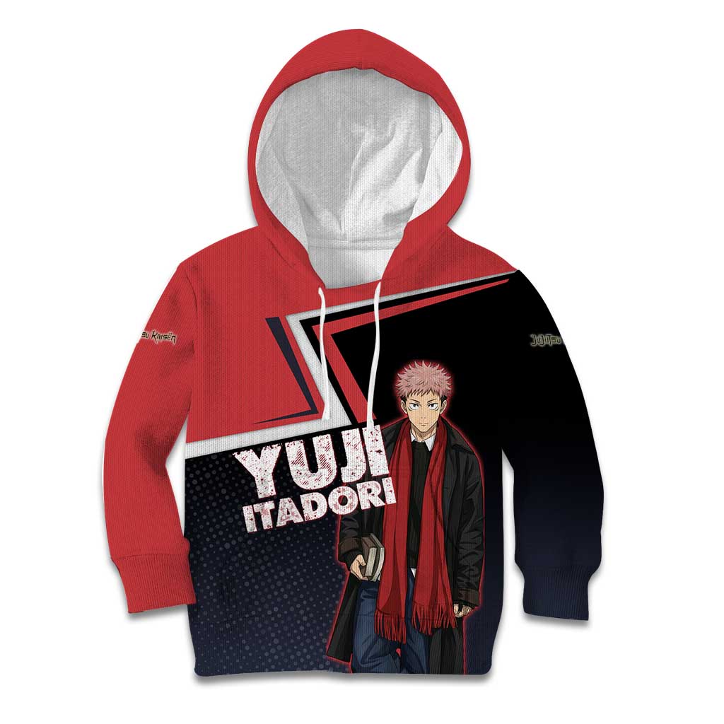 Yuji Itadori Kid Hoodie Casual Anime Hero Style